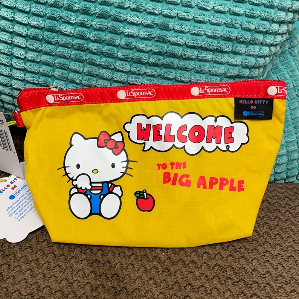 Lesportsac Hello Kitty cosmetic bag.
